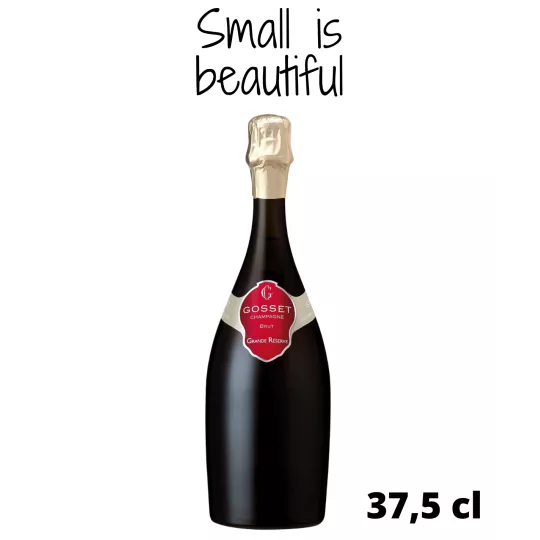 Halbe Flasche Champagner GOSSET Grande Reserve Brut