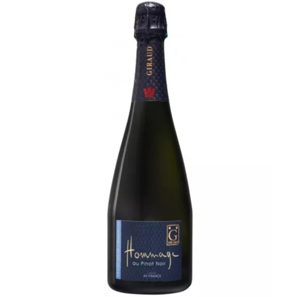 Henri Giraud Champagnerflasche Hommage an den Pinot Noir, Grand Cru Blanc de Noirs
