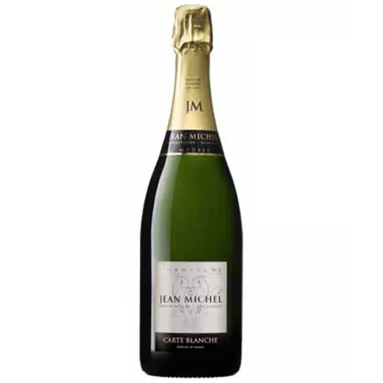 Flasche JEAN MICHEL Carte Blanche Brut – Champagner voller Eleganz und Raffinesse