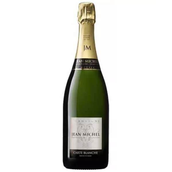 Flasche JEAN MICHEL Carte Blanche Brut – Champagner voller Eleganz und Raffinesse
