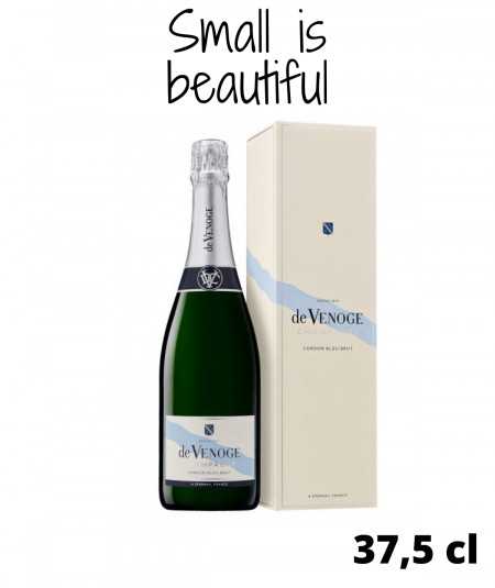 Halbe Flasche Champagner DE VENOGE Cordon Bleu Brut