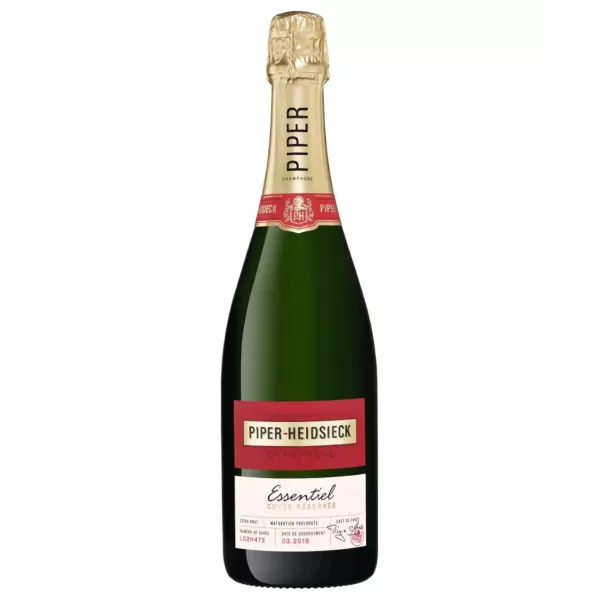 Flasche Piper-Heidsieck Cuvée Essentiel Extra-Brut Champagner