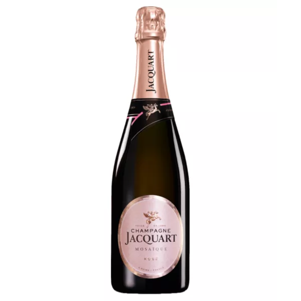 Flasche Champagner JACQUART Brut Rosé Mosaïque