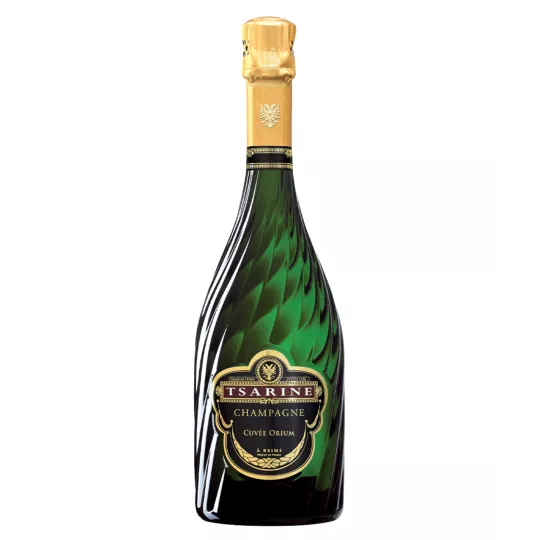 Champagne Tsarine Cuvée Orium – Eleganz und Finesse in einer Flasche mit goldenem Etikett.