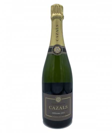 CAZALS 2012 Jahrgang Blanc de Blancs Grand Cru Champagner