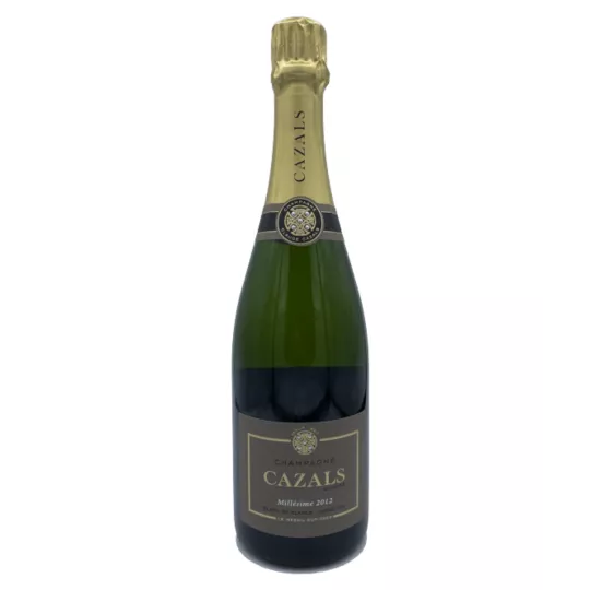 CAZALS 2012 Jahrgang Blanc de Blancs Grand Cru Champagner