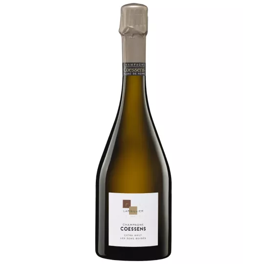 Champagnerflasche Coessens Extra Brut Les Sens Boisés, 75cl, Vorderansicht