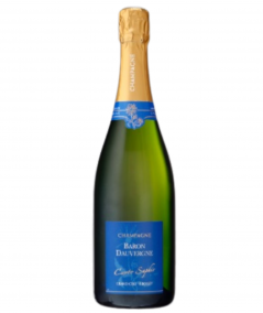Flasche Champagner Baron Dauvergne Cuvée Saphir Grand Cru