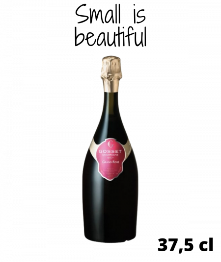 Halbe Flasche Champagner GOSSET Grand Rosé Brut
