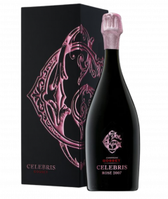 GOSSET Célébris Rosé Extra-Brut Jahrgangs 2008 Champagner