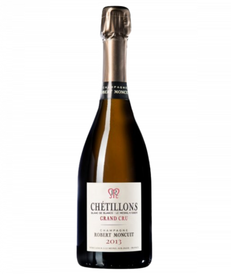 ROBERT MONCUIT Grand Cru Chétillons Blanc de Blancs Extra-Brut Jahrgangs 2013 Champagner