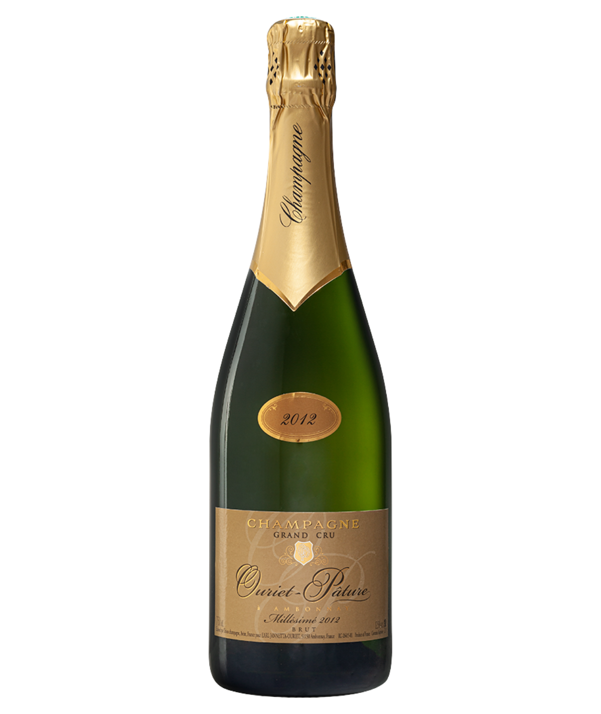 OURIET-PATURE Grand Cru Jahrgangs 2012 Champagner