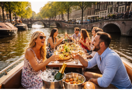 Amsterdam anders erleben: Das Events Bubbly Boat