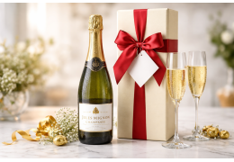 Mignon Champagner Geschenkbox mit Grußkarte