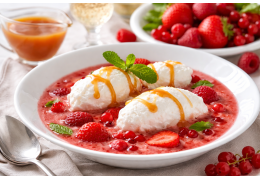 Beeren & Champagner: Ein raffiniertes Sommerdessert